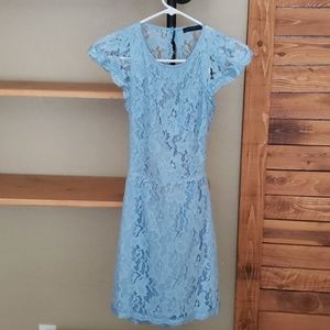 Open Back Lace Dress